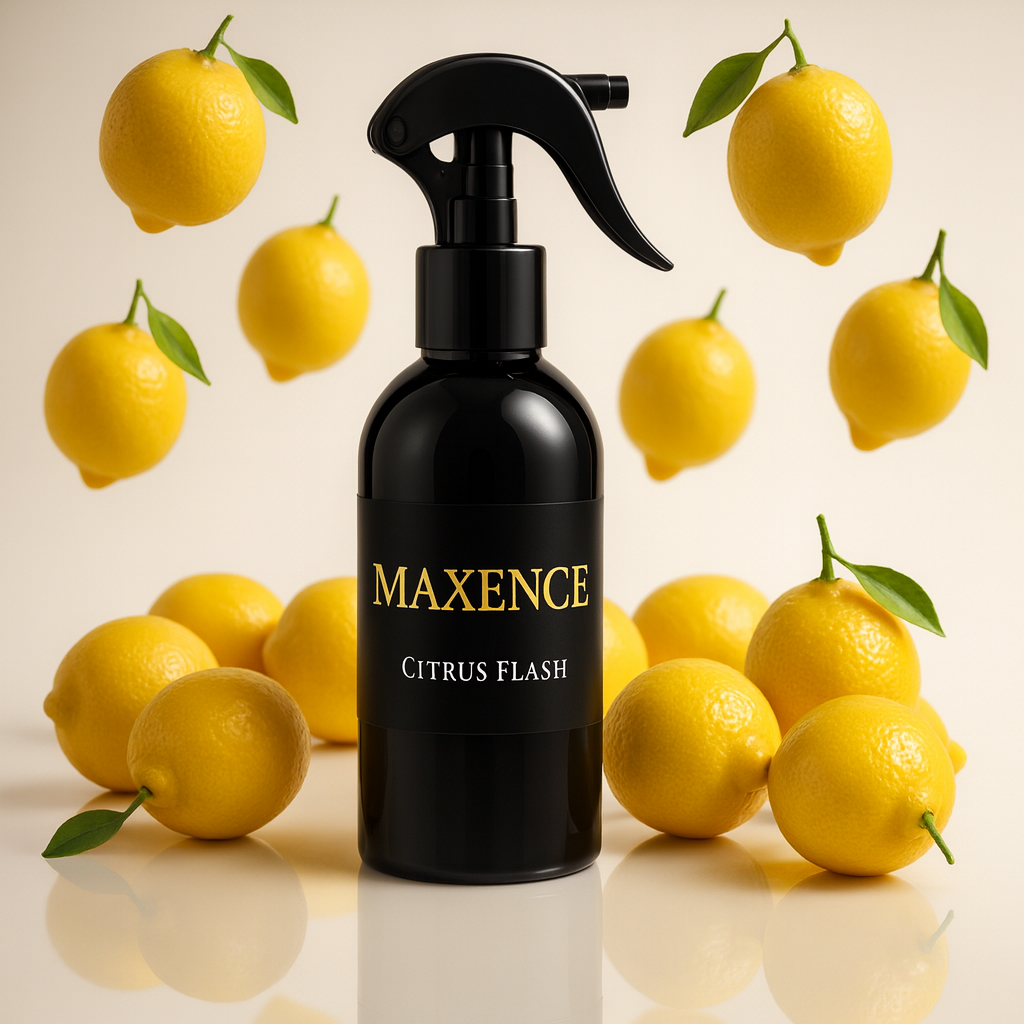 Citrus Flash Autoparfüm – zitrischer Autoduft von MAXENCE