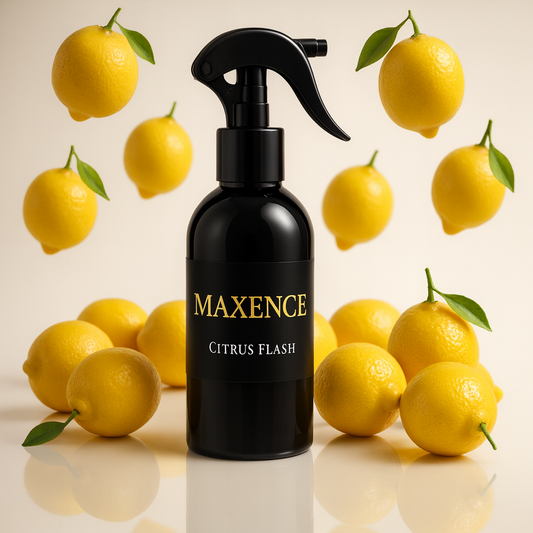 Citrus Flash Autoparfüm – zitrischer Autoduft von MAXENCE